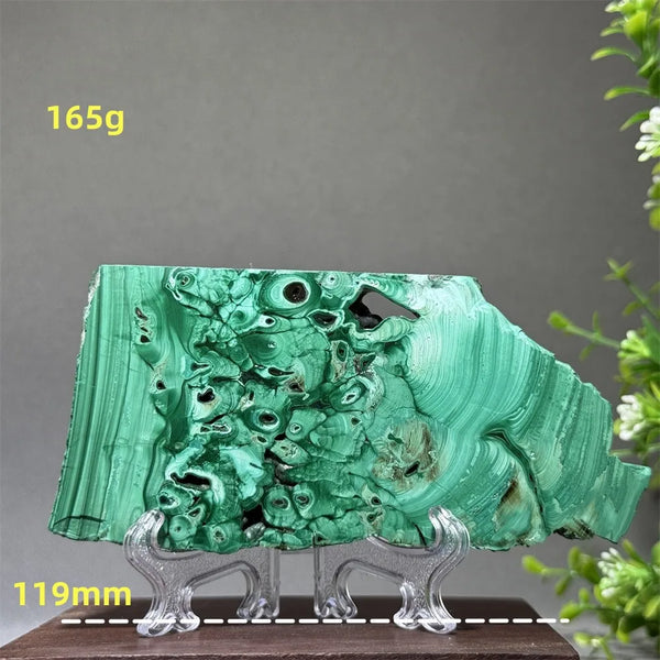 Green Malachite Slice-ToShay.org