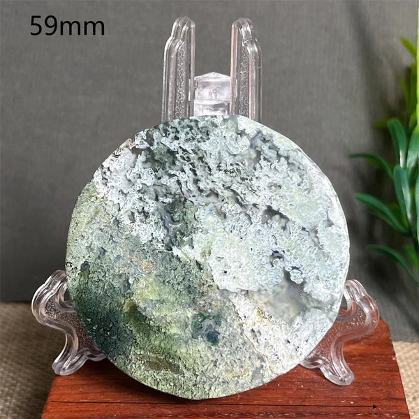 Green Moss Agate Plate-ToShay.org