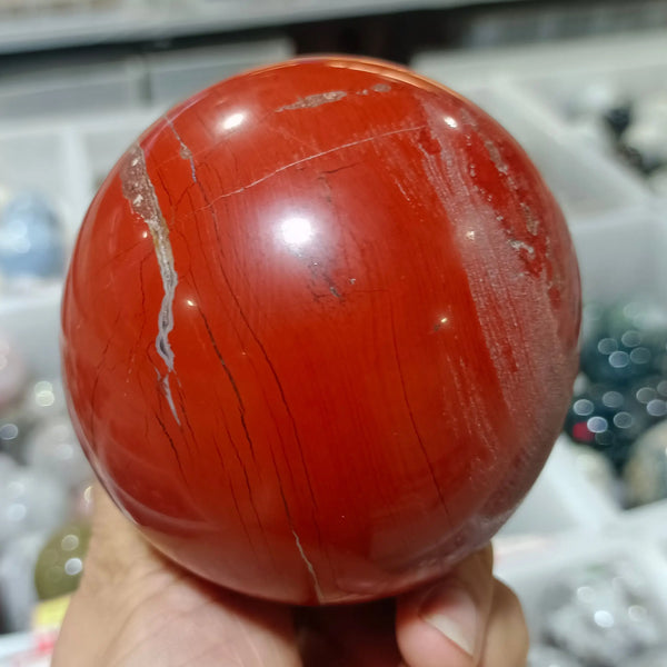 Red Jasper Ball-ToShay.org