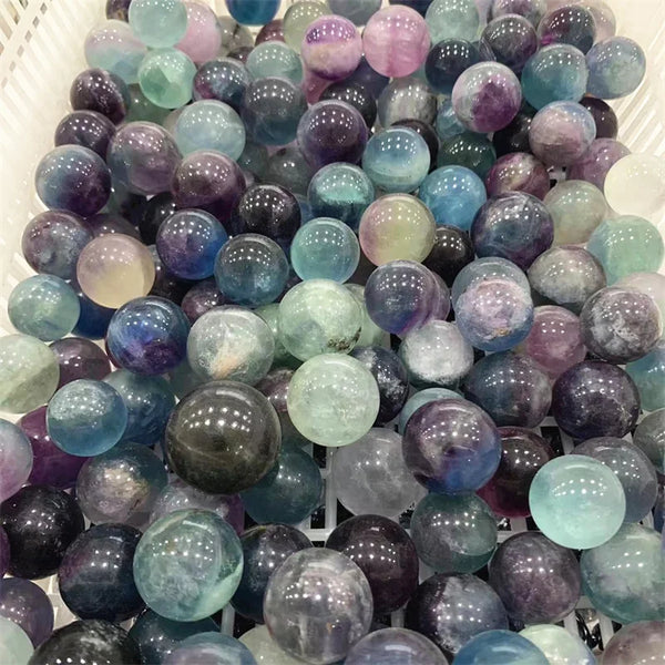 Rainbow Fluorite Ball-ToShay.org