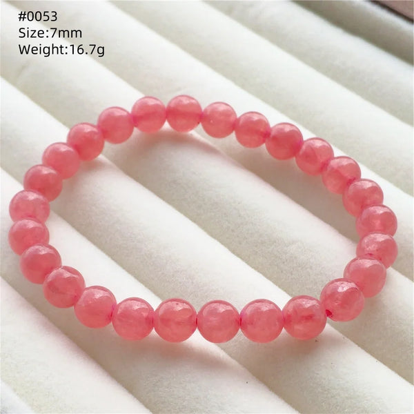 Pink Rhodochrosite Bracelet-ToShay.org