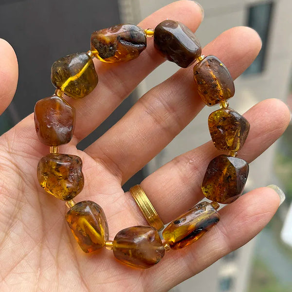 Yellow Amber Bracelet-ToShay.org