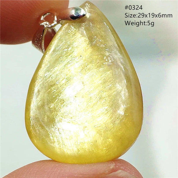 Gold Lepidolite Pendant-ToShay.org