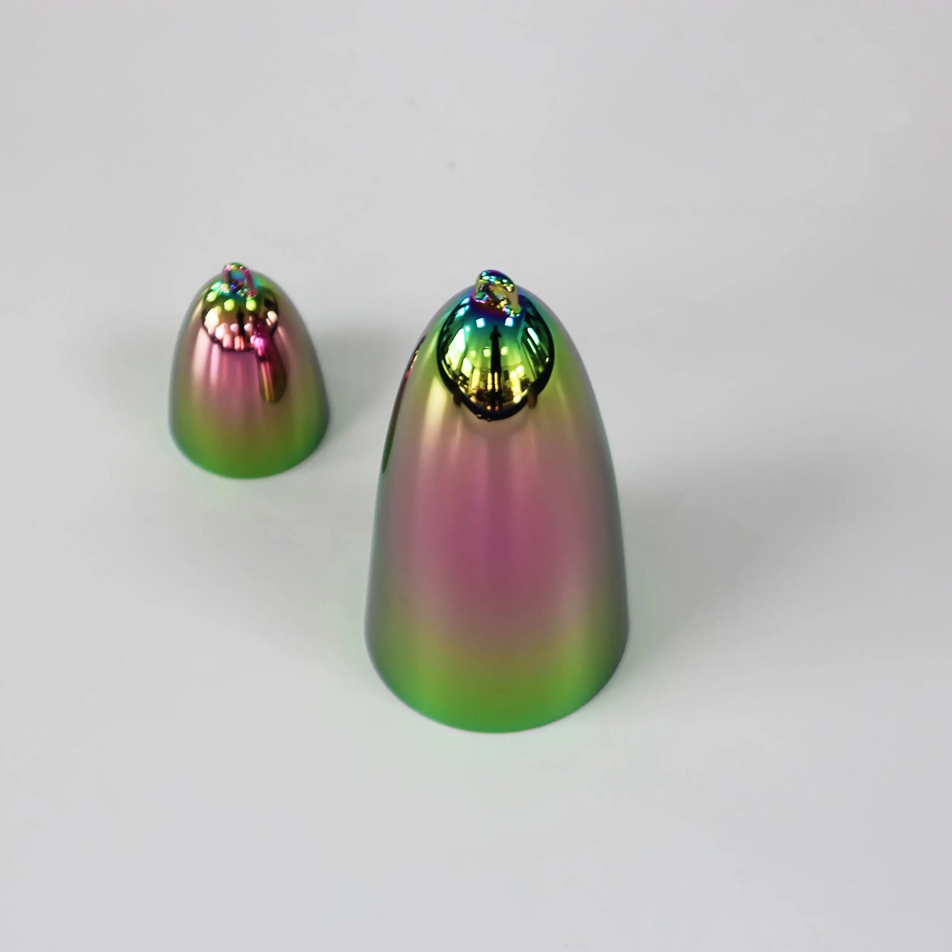 Purple Green Crystal Singing Bell-ToShay.org
