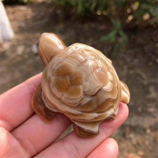 Brown Calcite Turtle-ToShay.org