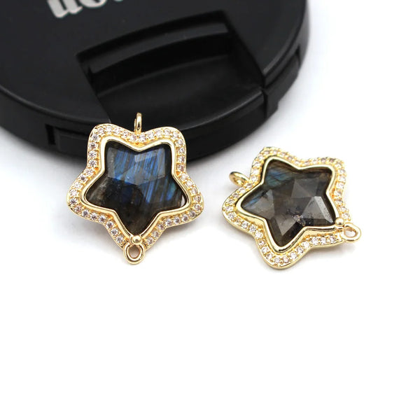 Mixed Crystal Star Charms-ToShay.org