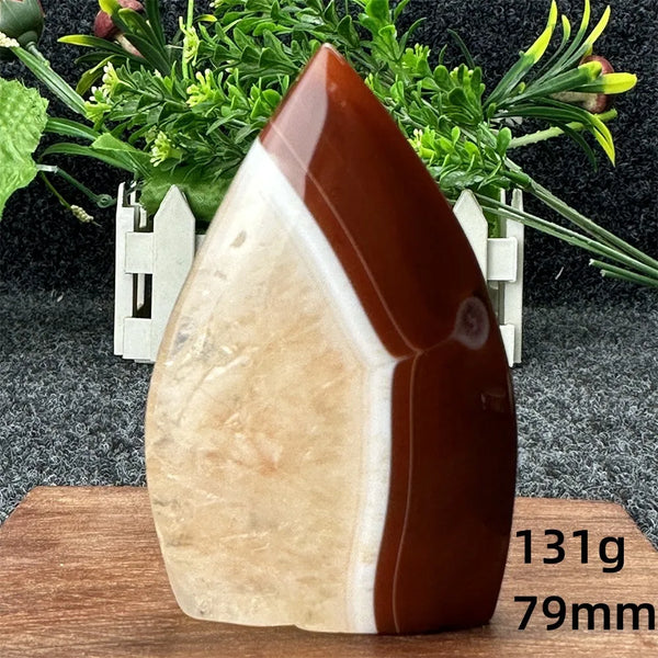 Red Carnelian Striped Agate-ToShay.org
