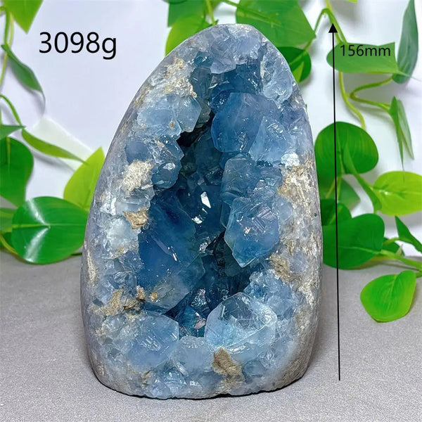 Blue Celestite Cluster-ToShay.org
