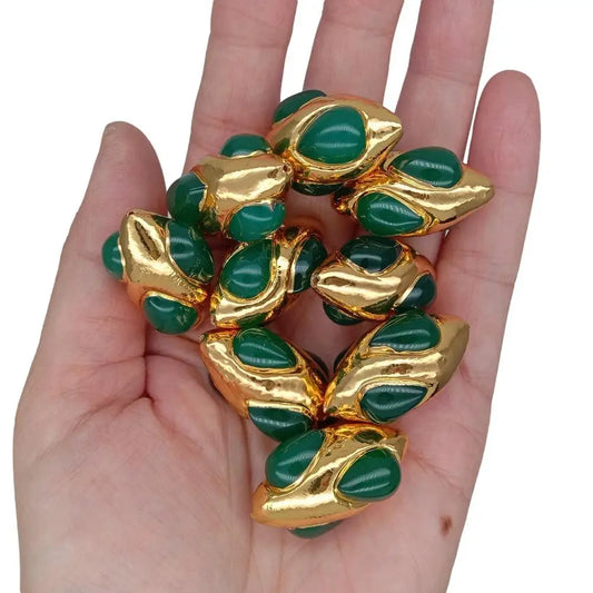 Green Agate Beads-ToShay.org