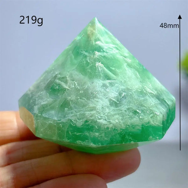 Rainbow Fluorite Diamond-ToShay.org