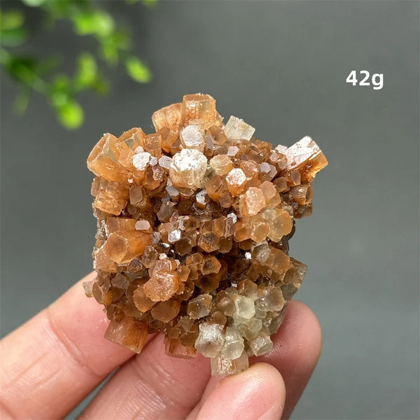 Orange Aragonite Crystal-ToShay.org