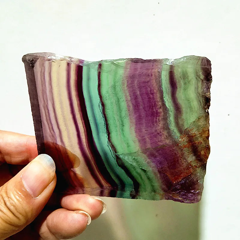 Rainbow Fluorite Slice-ToShay.org