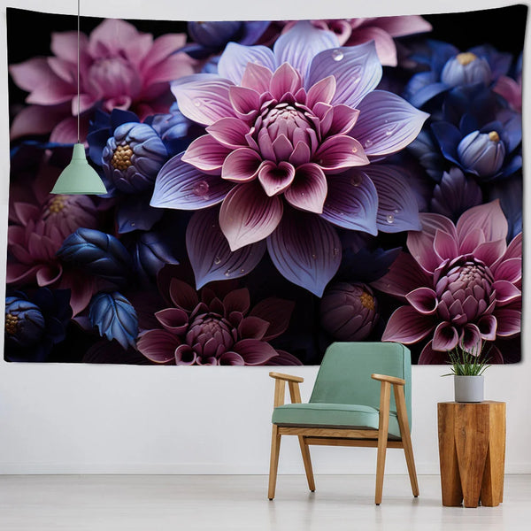 Flower Art Tapestry-ToShay.org