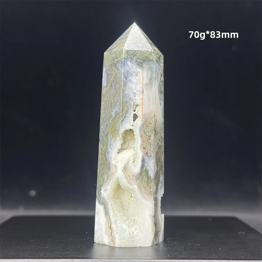 Red Moss Agate Point-ToShay.org