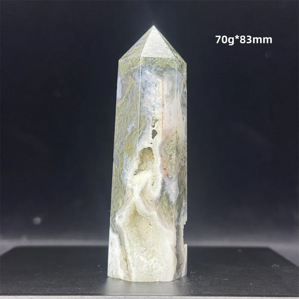 Red Moss Agate Point-ToShay.org