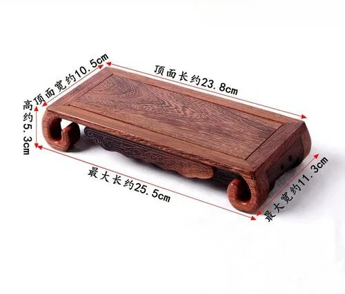 Mahogany Carved Base-ToShay.org