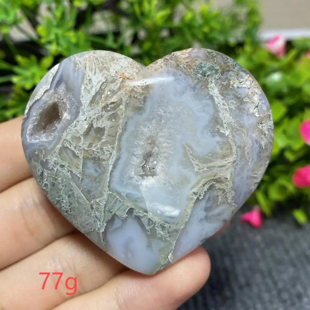 Green Moss Agate Heart-ToShay.org
