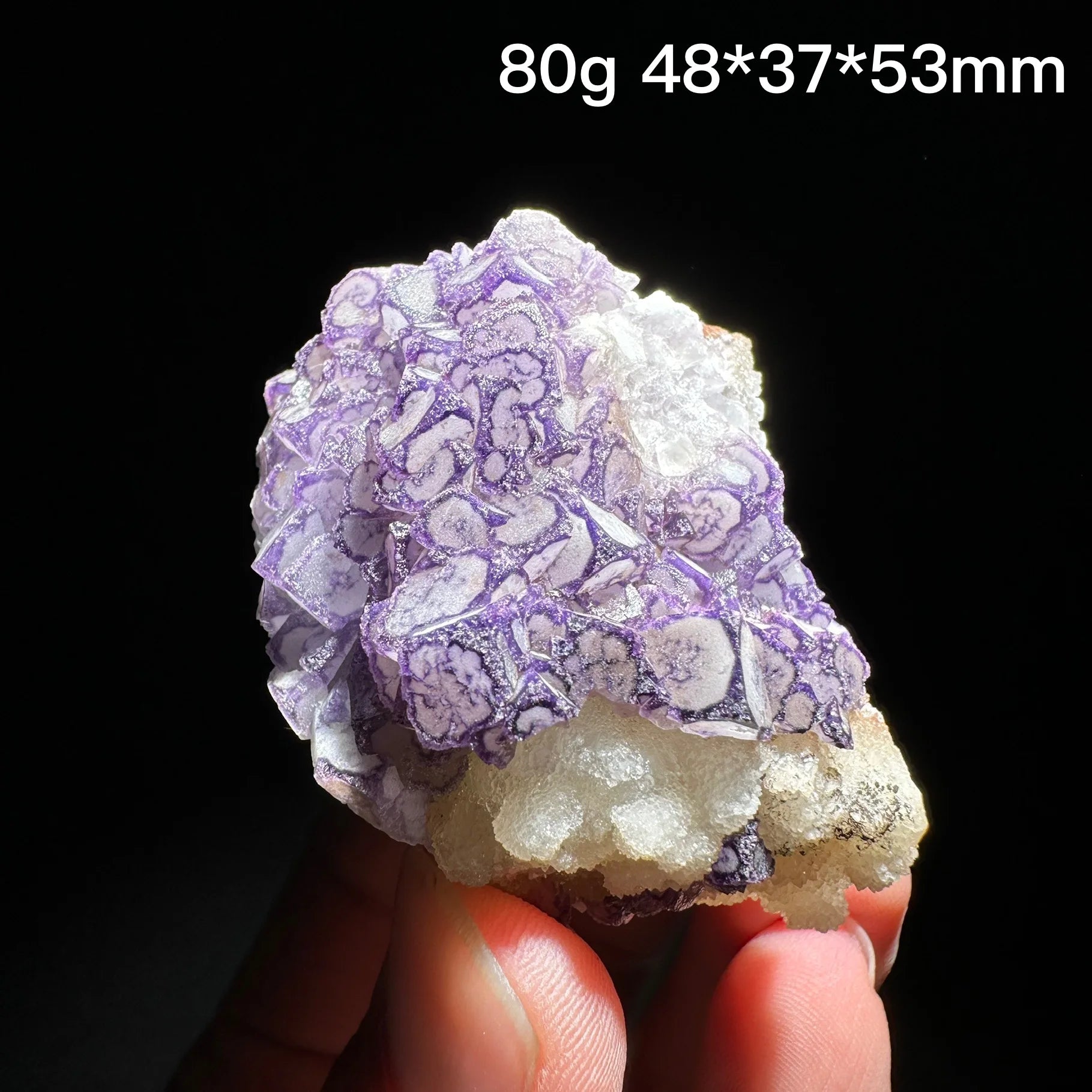 Purple Fluorite Crystal-ToShay.org