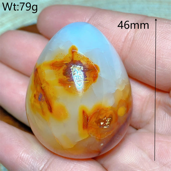 Orange Carnelian Egg-ToShay.org