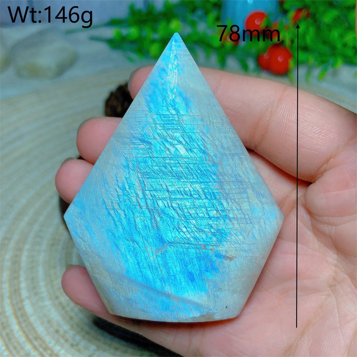 Blue Flash Moonstone-ToShay.org