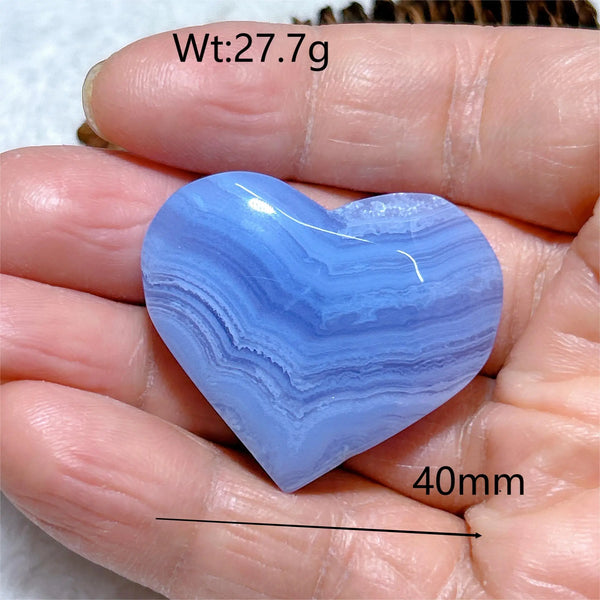 Blue Lace Agate Heart-ToShay.org
