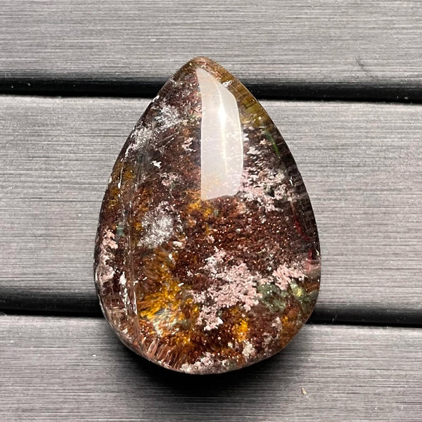 Green Phantom Crystal Pendant-ToShay.org