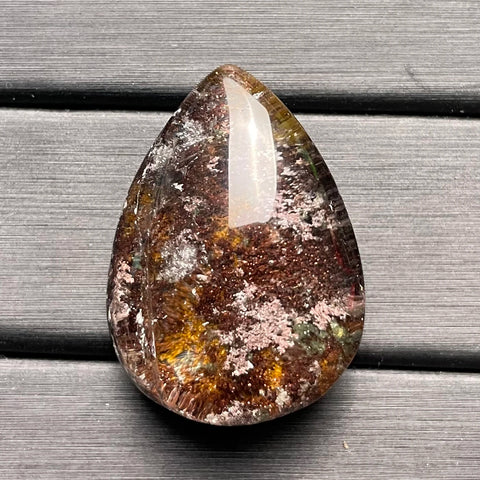 Green Phantom Crystal Pendant-ToShay.org
