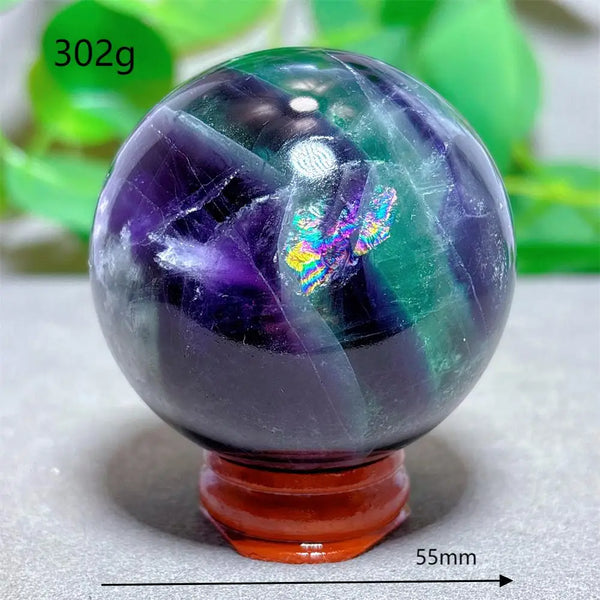 Green Fluorite Ball-ToShay.org