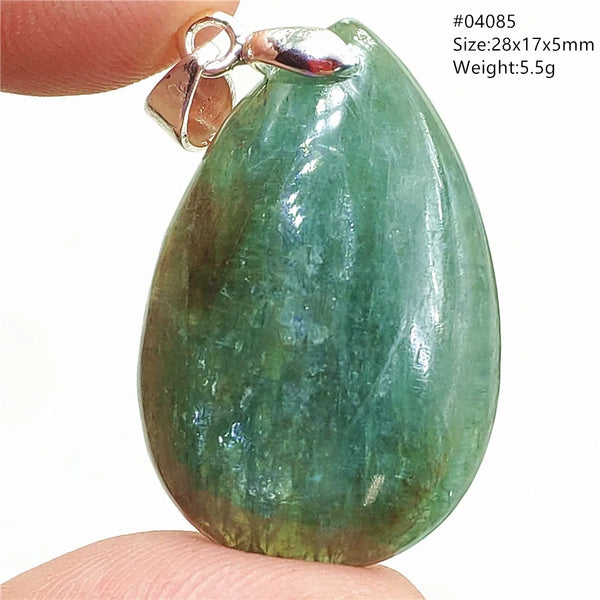Green Kyanite Pendant-ToShay.org