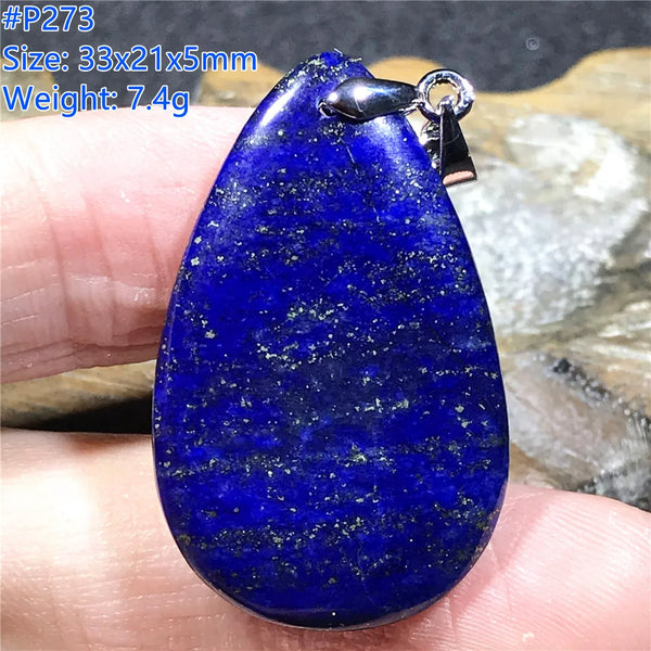 Blue Lapis Lazuli Pendant-ToShay.org
