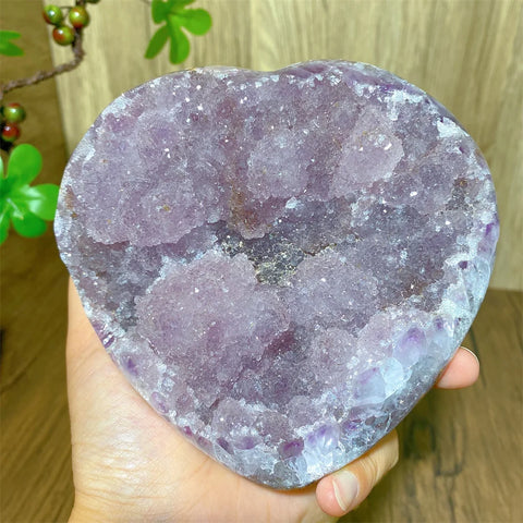 Pink Amethyst Cluster Geode-ToShay.org