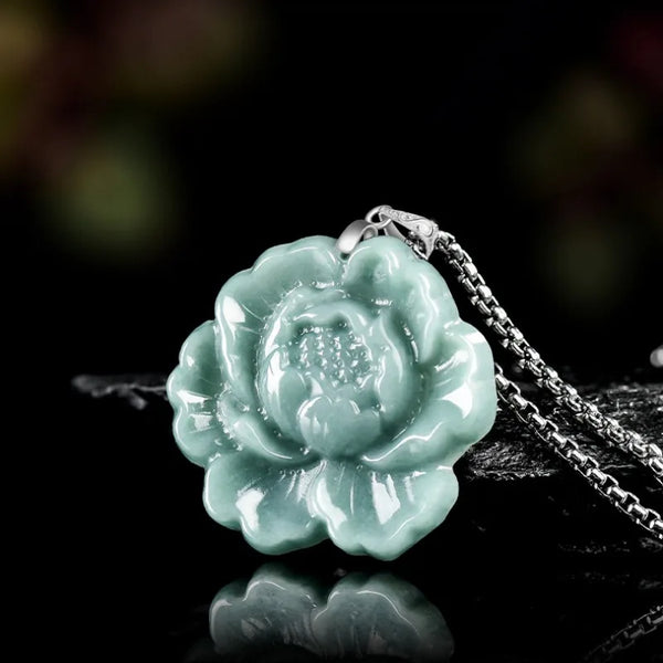 Green Jade Peony Flower-ToShay.org