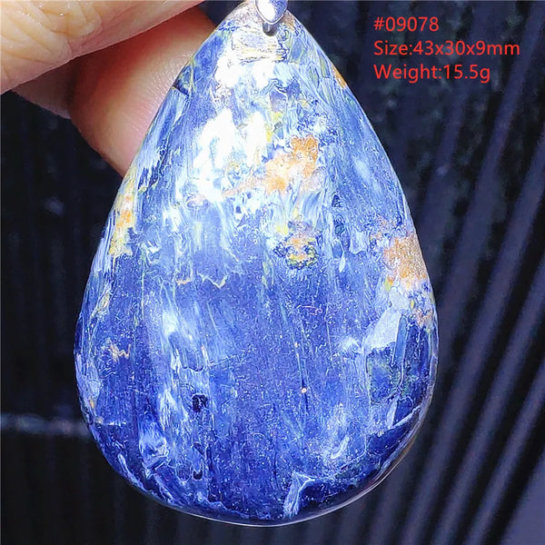 Blue Pietersite Pendant-ToShay.org