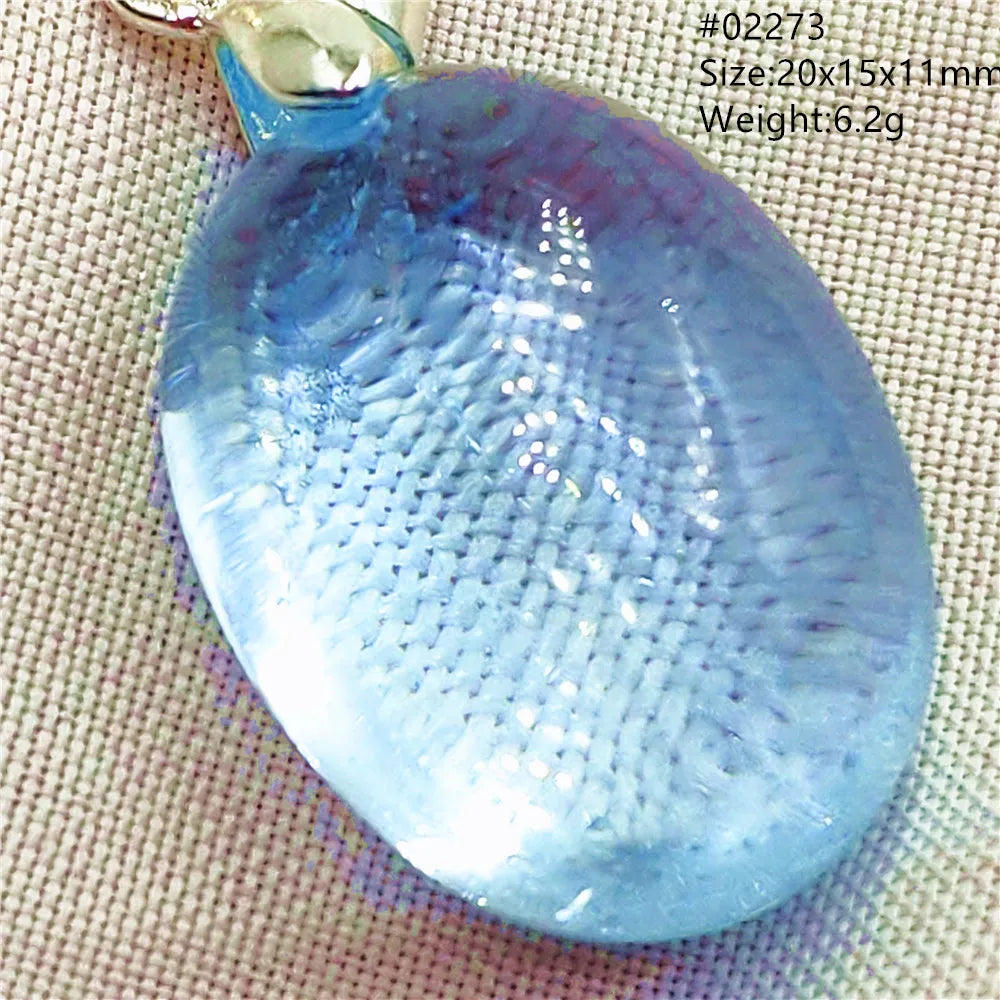 Blue Topaz Crystal Pendant-ToShay.org