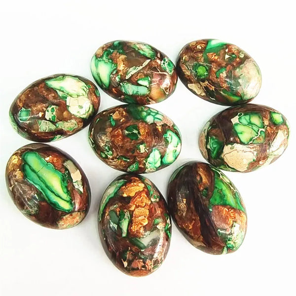 Mixed Imperial Jasper Cabochons-ToShay.org