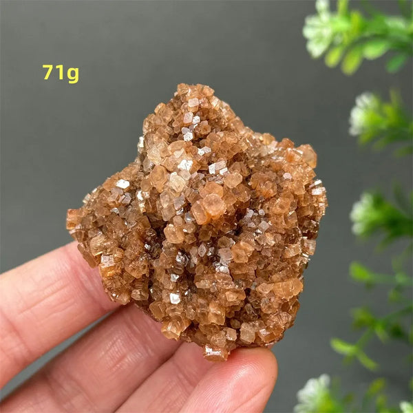 Orange Aragonite Crystal Cluster-ToShay.org