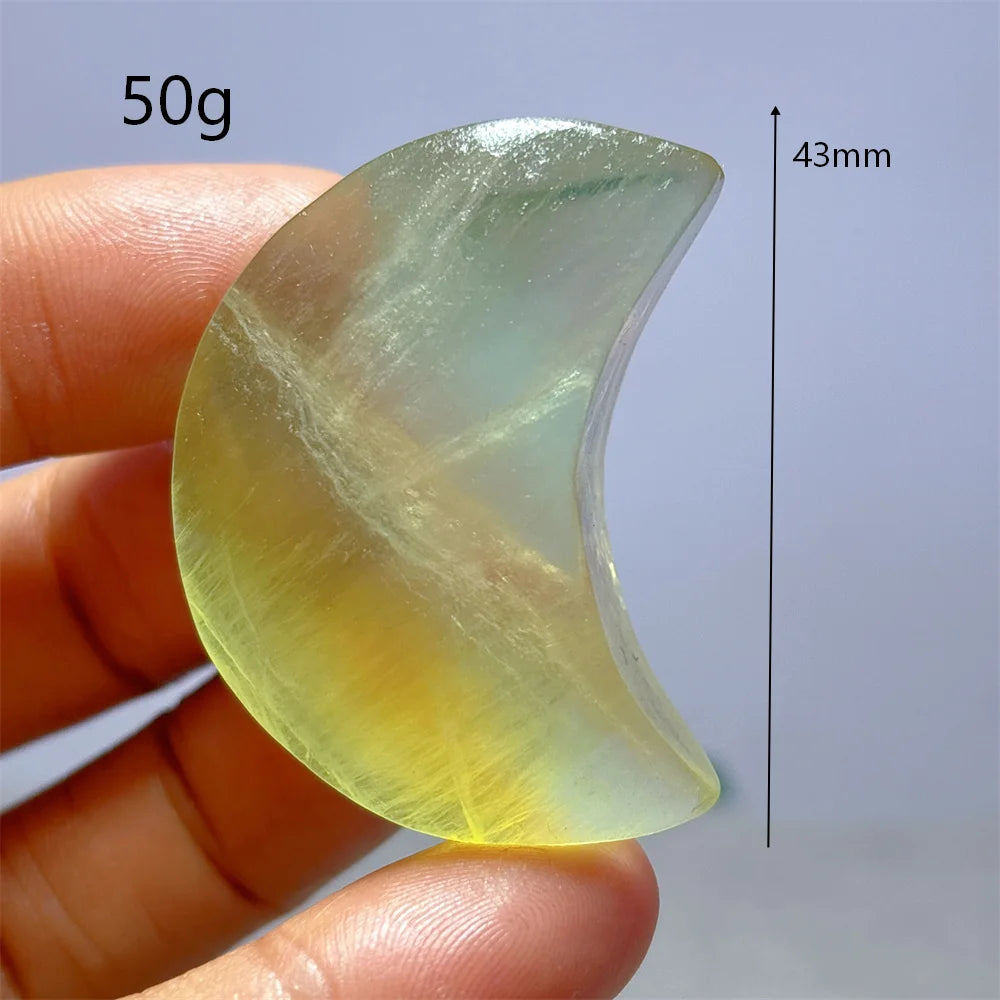 Mixed Fluorite Moon-ToShay.org