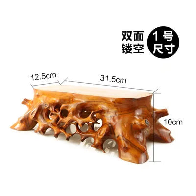 Root Carved Wood Bases-ToShay.org