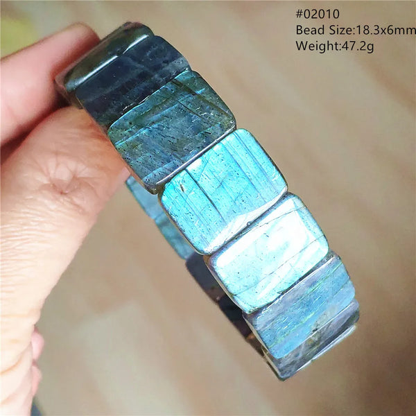 Blue Labradorite Bracelet-ToShay.org