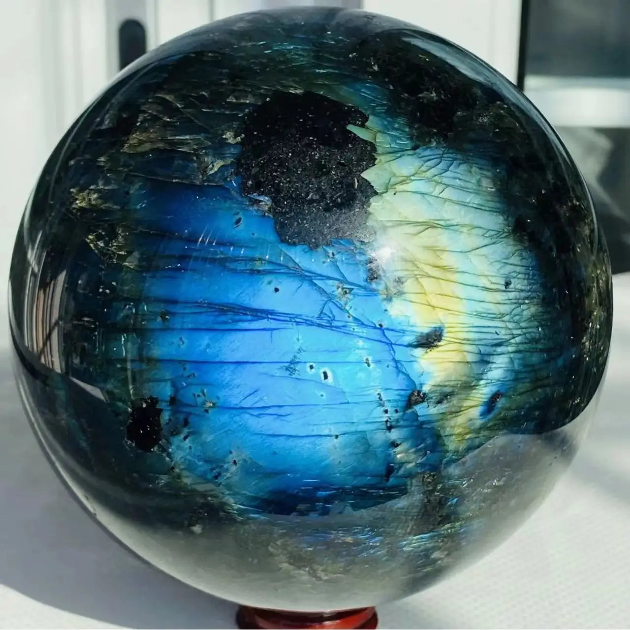 Blue Labradorite Ball-ToShay.org