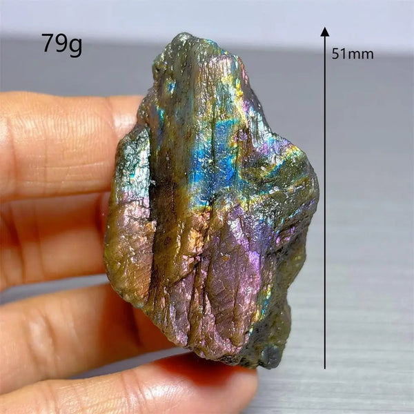 Blue Rainbow Labradorite Crystal-ToShay.org