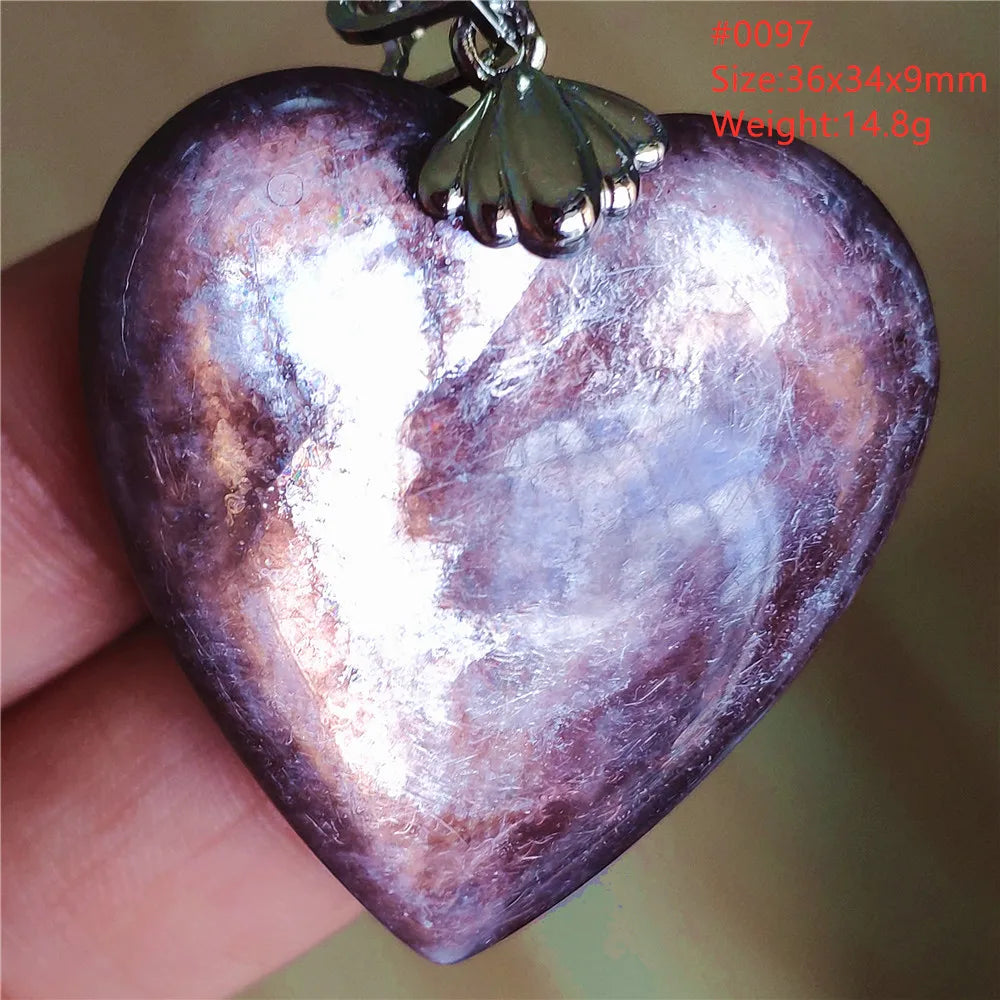 Purple Lepidolite Pendant-ToShay.org