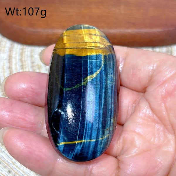 Blue Yellow Flash Tiger Eye-ToShay.org