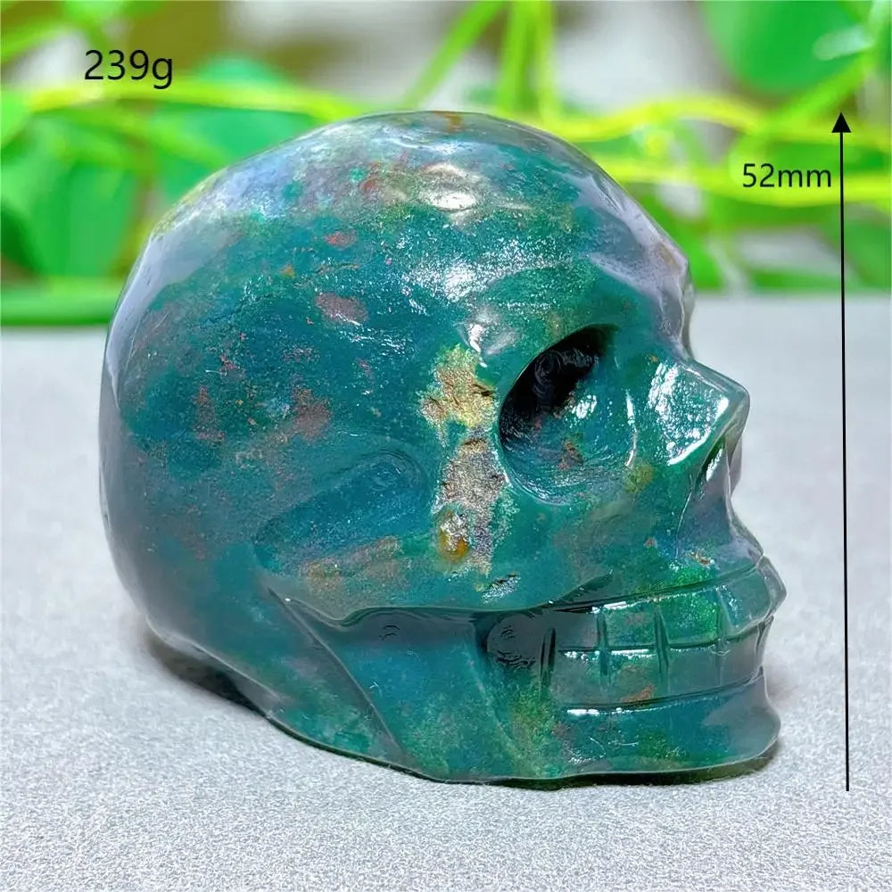 Ocean Jasper Skull-ToShay.org