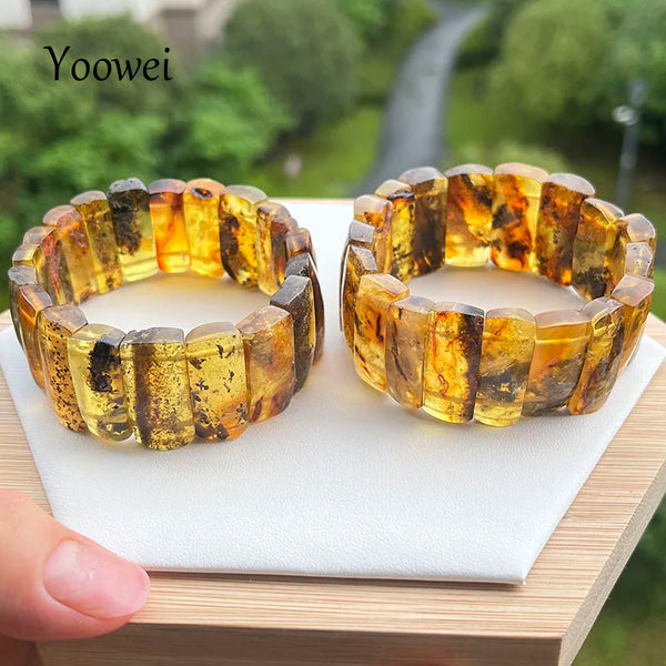 Yellow Amber Bracelet-ToShay.org