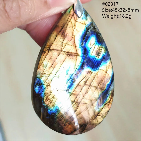 Blue Labradorite Pendant-ToShay.org