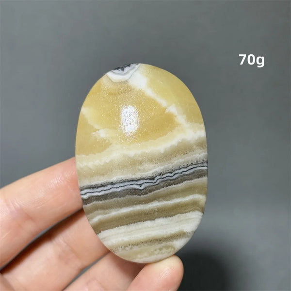 Yellow Striped Calcite-ToShay.org