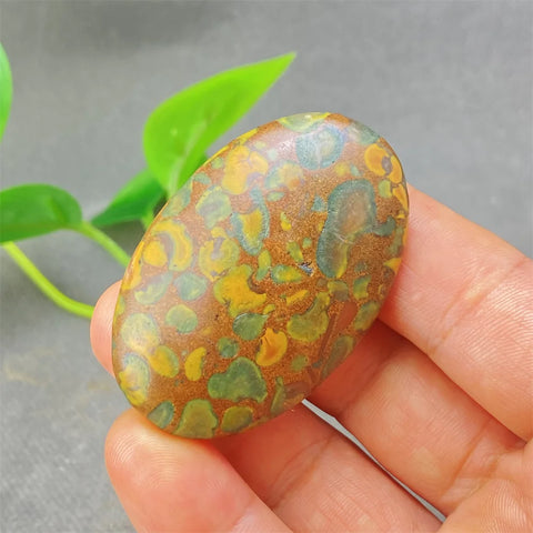 Green Rainforest Palm Stone-ToShay.org