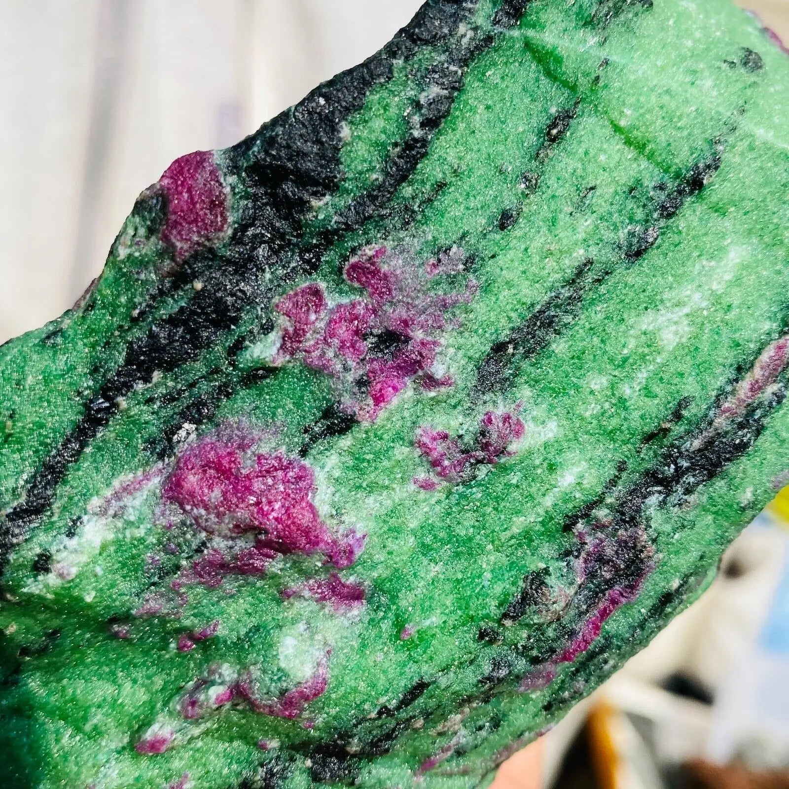Green Ruby Zoisite Gemstone-ToShay.org