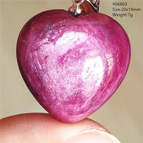 Red Ruby Zoisite Pendant-ToShay.org